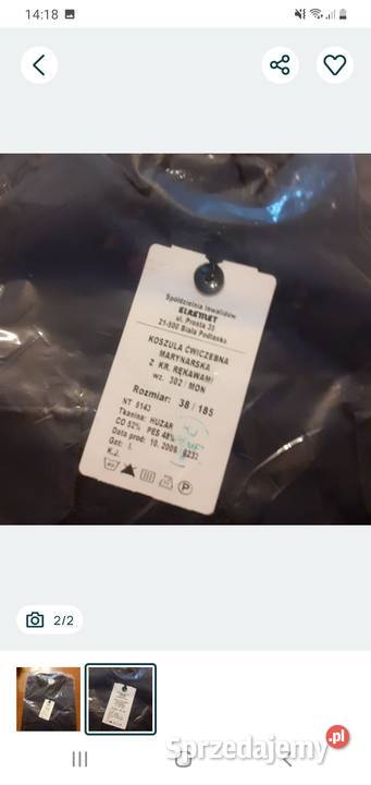 Koszula Marynarska MON Pozostałe