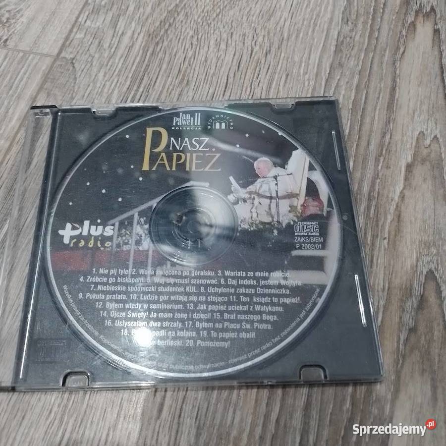 Płyta CD Nasz Papież CD małopolskie Wieliczka
