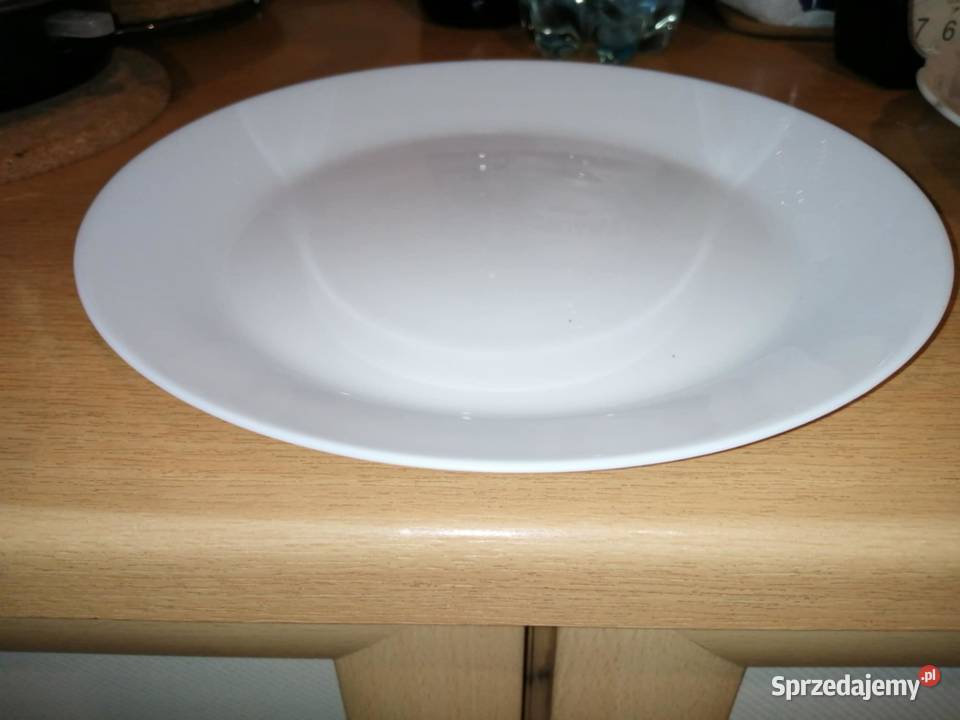 Talerz 25 8 biały