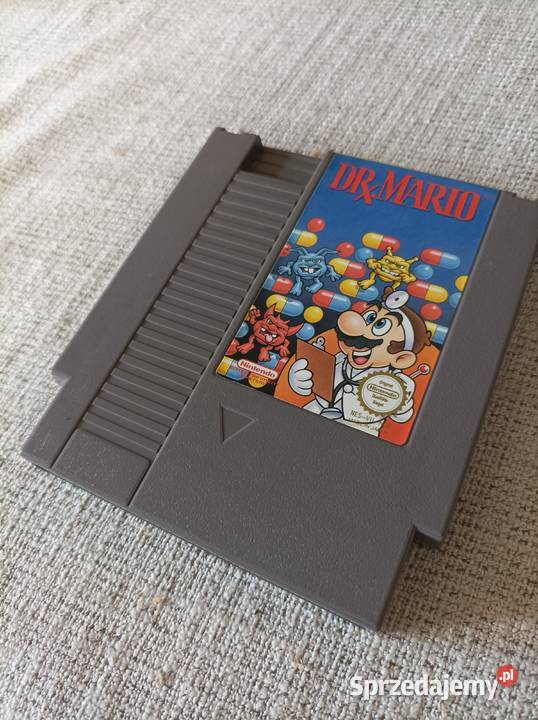 Dr Mario gra Nintendo z 1985 roku Płock sprzedam