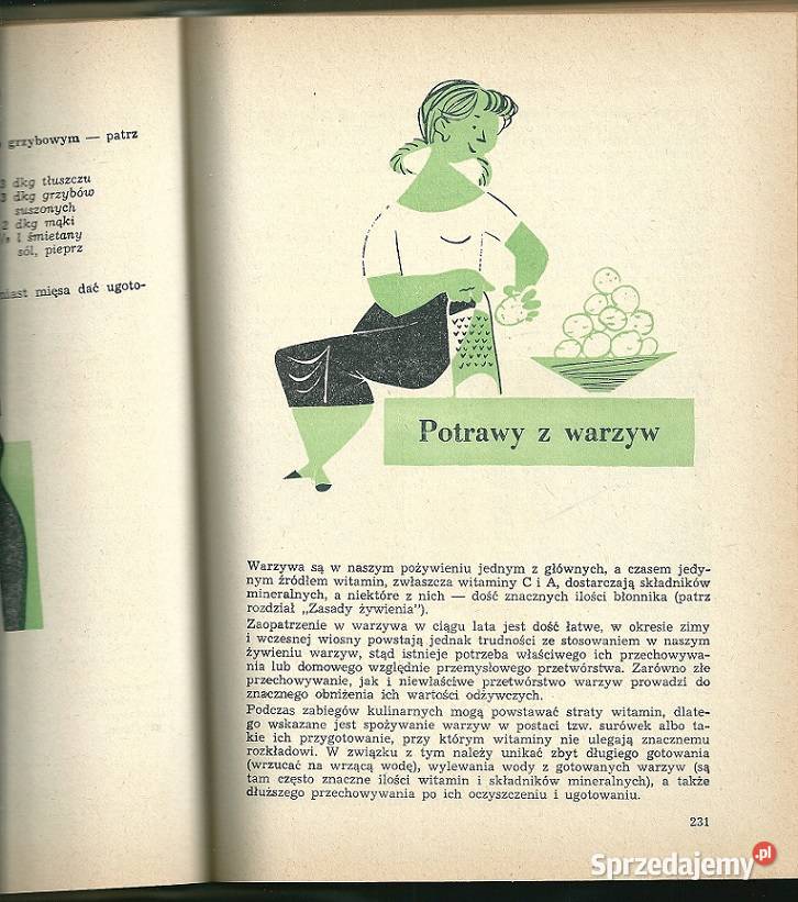 Kuchnia Polska 1963r Berger kuchniakulinaria Poradniki, albumy i reportaże Łódź