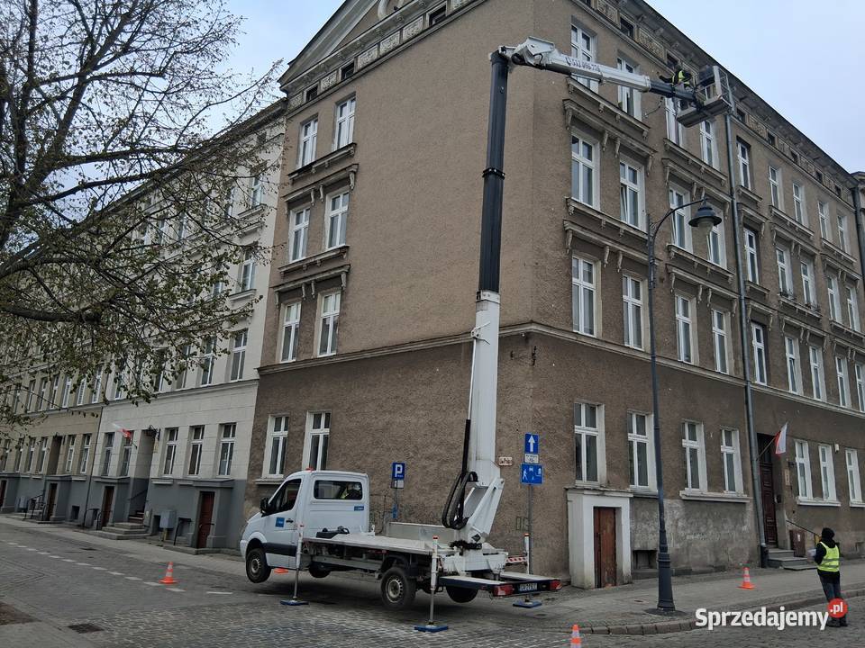 Podnośnik koszowy zwyżka Trójmiasto Gdynia