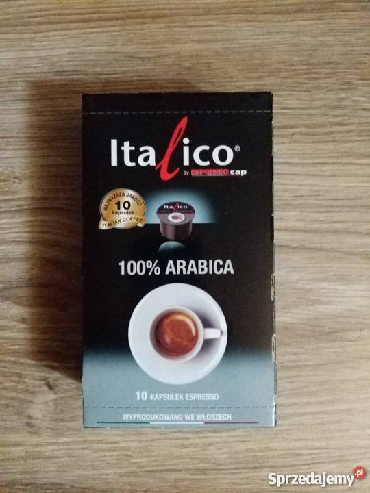 Kapsułki ITALICO z kawą do ekspresu Biedronka
