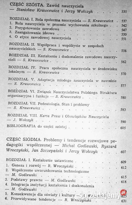 Pedagogika Michał Godlewski Stanisław Krawcewicz