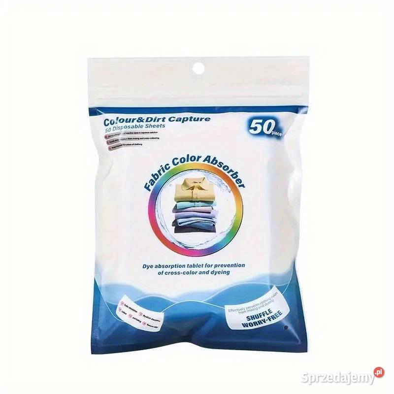 Chusteczki Do Prania Wyłapujące Kolor 50 Ochrona mazowieckie Płock