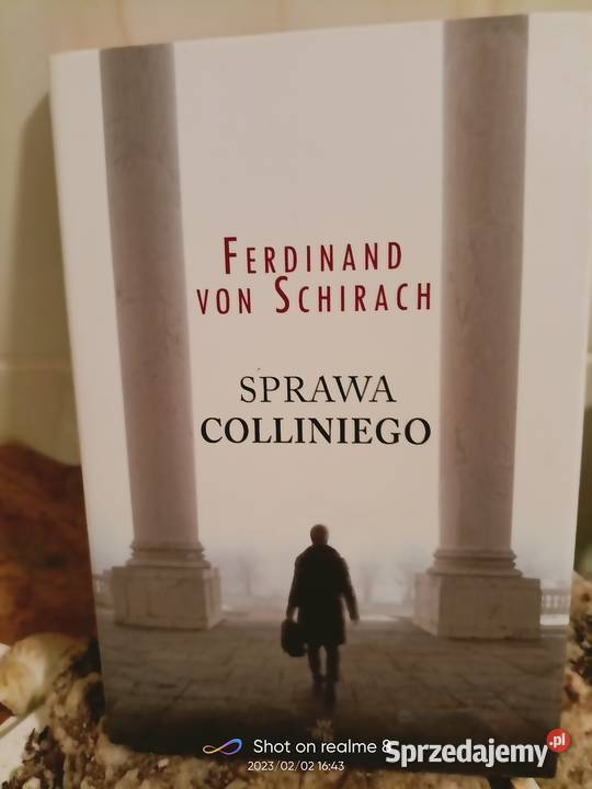 Sprawa Collinie Pierwsze wydanie książki mazowieckie Warszawa sprzedam