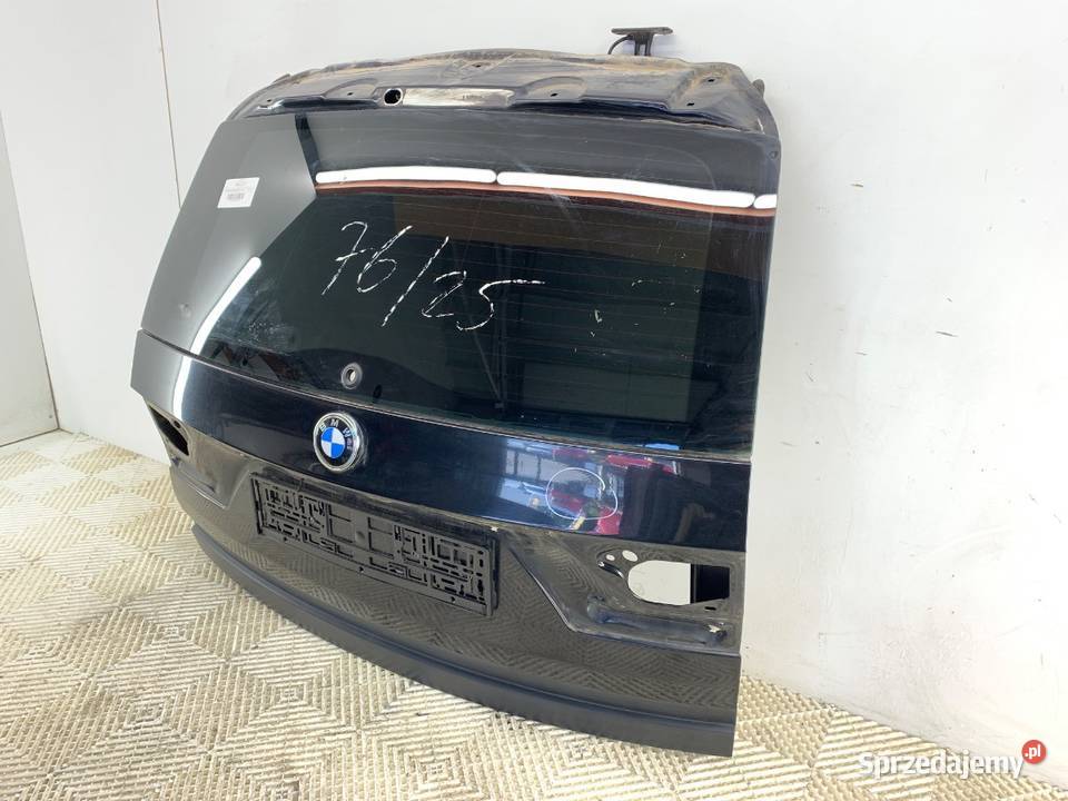 KLAPA TYŁ BMW E83 SUV 0311 CZARNY TYLNA