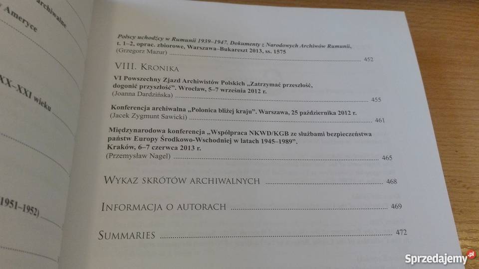 Przegląd Archiwalny Instytutu Pamięci Narodowej historia, archeologia Gdańsk