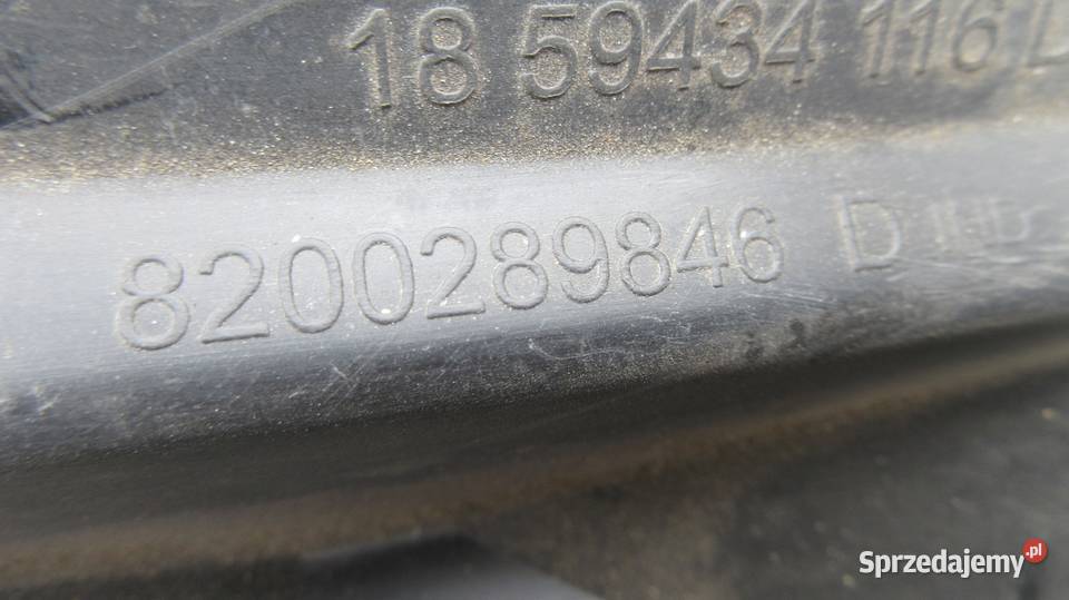 CLIO III SLIZG ZDERZAKA POD LAMPE PRAWY Ruda Śląska