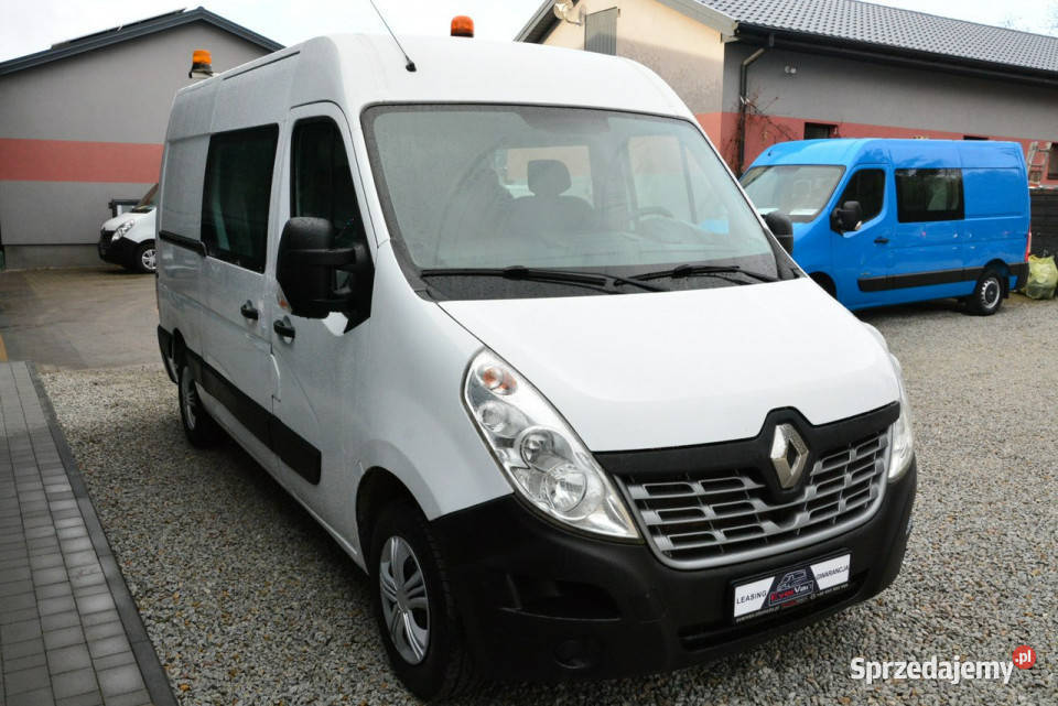 Renault Master średniak 7 osobowy brygadówka 170000km Warszawa