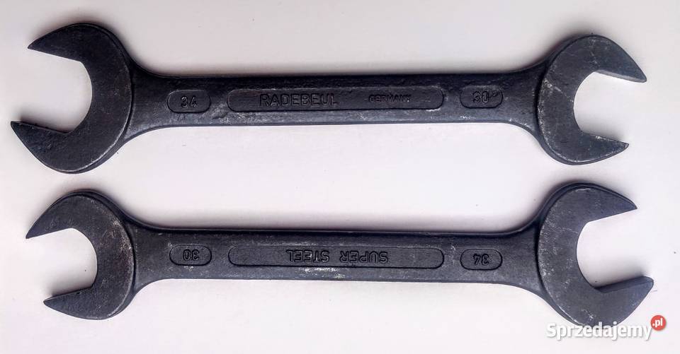 KLUCZ PŁASKI RWPd 30x34 32x30x27x24x22x20x19 Inowrocław