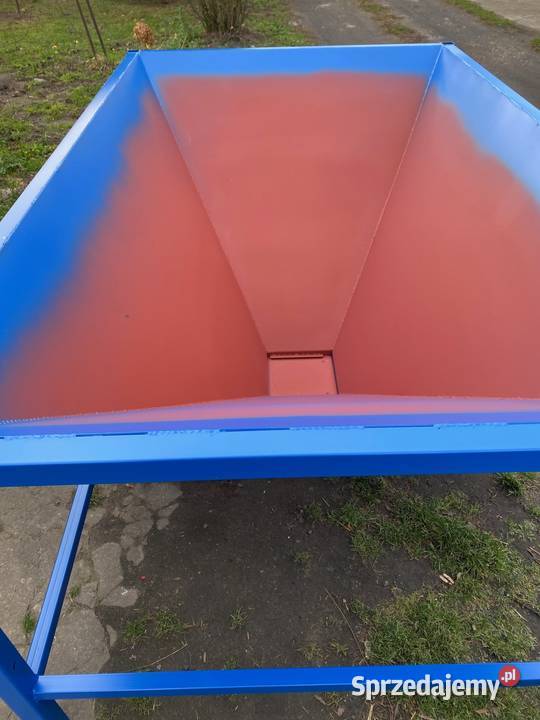 Kosz Zasypowy załadunkowy workownica lejek Niedrzew Pierwszy