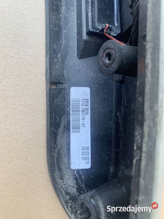 Blenda klapy tyl 7362119 mini cooper f55 Szczecin