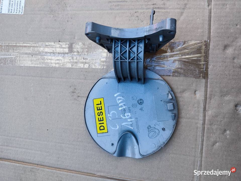 Klapka wlewu paliwa Citroen C3