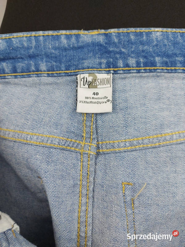 Spódnica damska jeansowa dżinsowa krótka Spódnice i sukienki