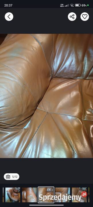 Zestaw wypoczynkowy kanapa 3 osobowa i 2 fotele Markowa