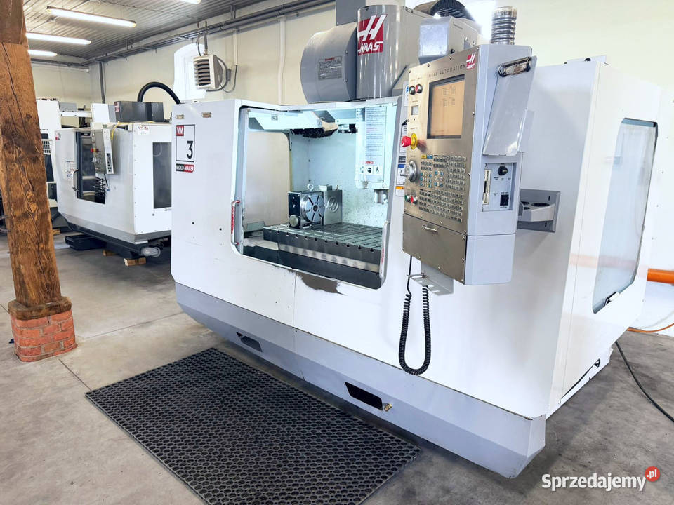 Frezarka CNC HAAS VM3HE 4 oś sondy RENISHAW lubuskie