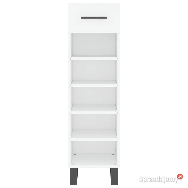 Szafka na buty wysoki połysk biała 30x35x105 Warszawa