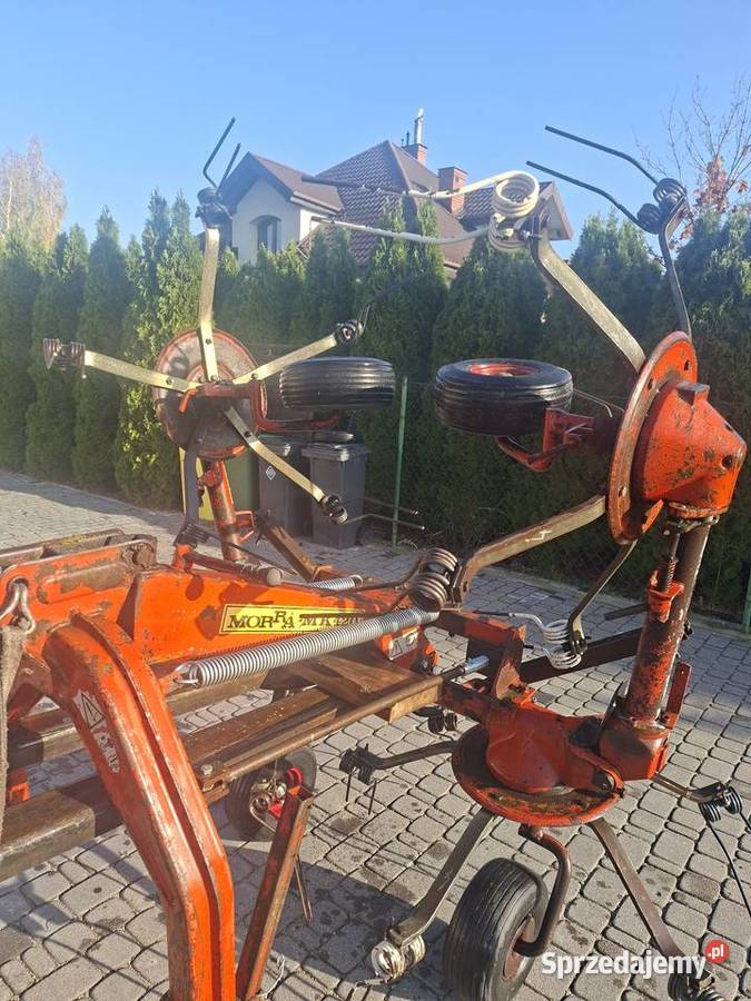 Przewraca 420m sprawna oryginal tanio transport Zgrabiarki i przetrząsacze