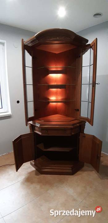 Witryna narożna Kredensy i witryny mazowieckie Tokary