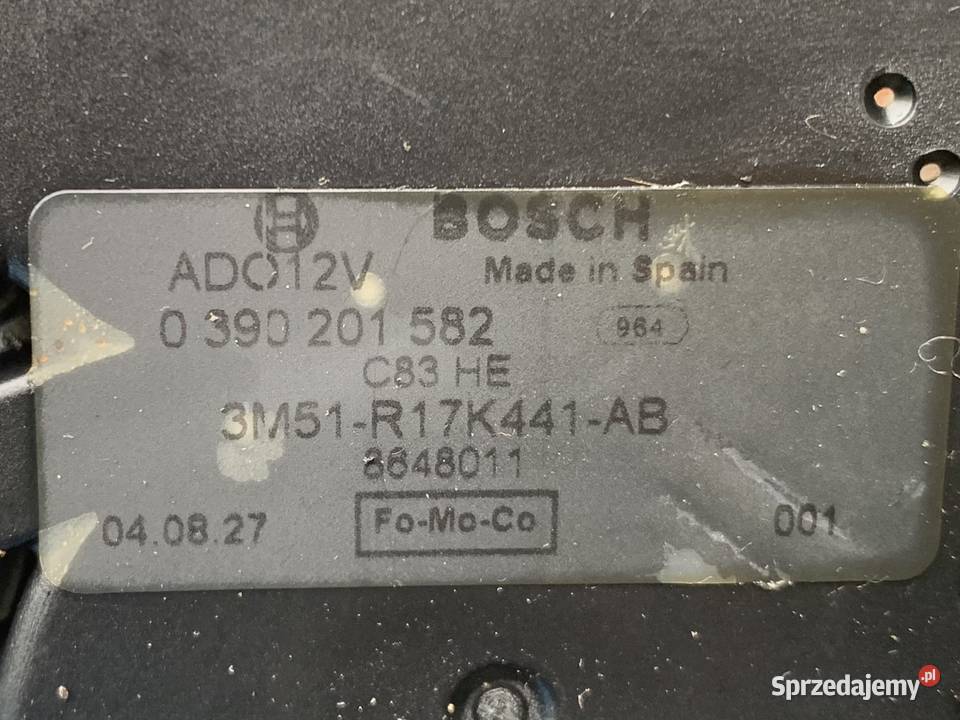3M51R17K441 mechanizm silniczek wycieraczki tył Silniki wycieraczek Szczecin