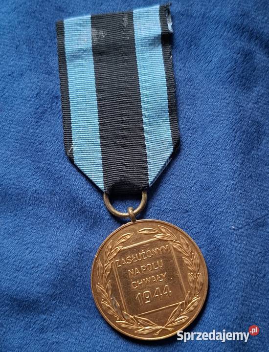 Medal Zasłużonym na Polu Chwały 1944 wczesny Wejherowo