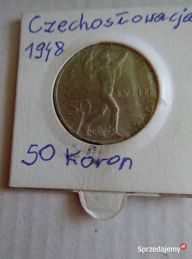 Moneta srebrna 50 koron śląskie Żory sprzedam