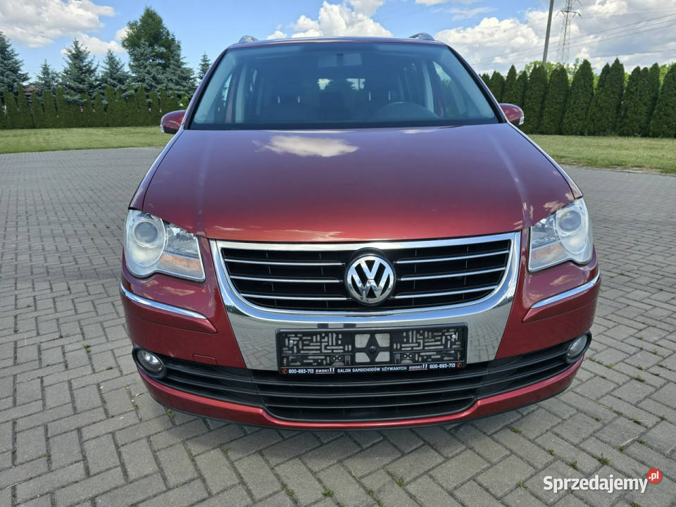 Volkswagen Touran 19TDI LIFT Klimatronic 2 bluetooth łódzkie Kutno