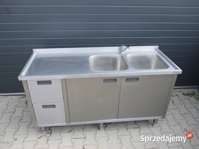Zlew Gastronomiczny 2 Komorowy Z Drzwiami Ostrów Wielkopolski