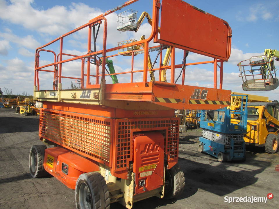 Podnośnik nożycowy zwyżka 14 m JLG 4069LE Pleszew