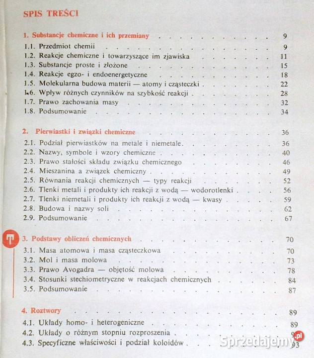 Chemia kl I i II techników Elżbieta Matusewicz lubelskie Chełm