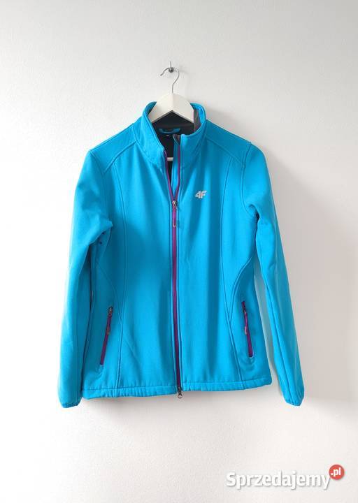 Softshell 4F damski rozmiar M turkusowy Kurtka Jasło