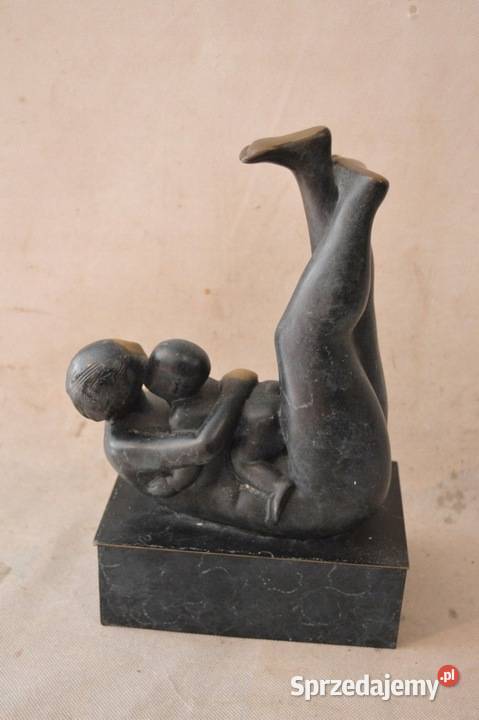 FIGURA Z BRĄZU ABSTRAKCJA Matka z Dzieckiem Kraków