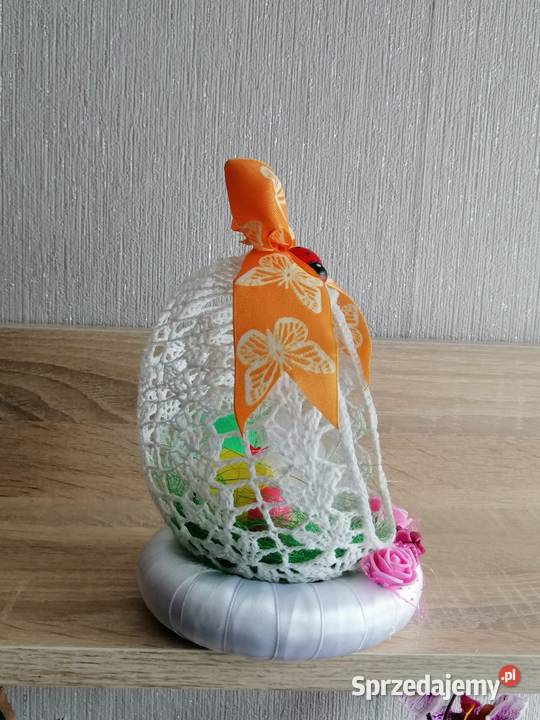 Stroik świąteczny wielkanocny wykonany Katowice