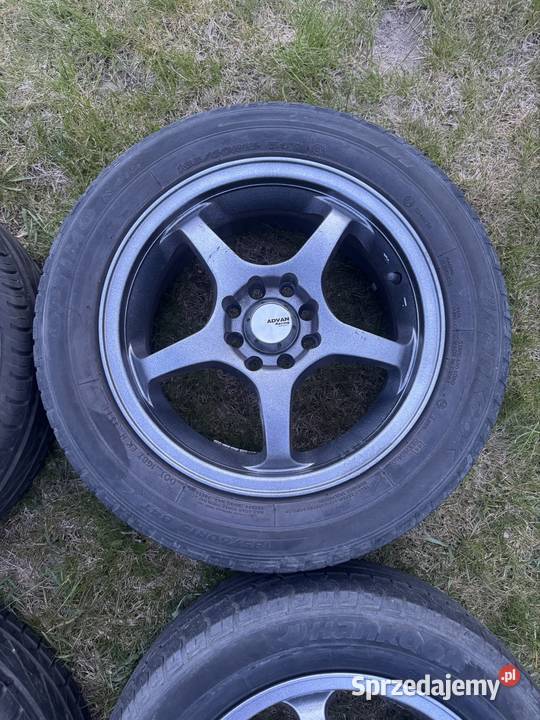 Alufelgi Advan Racing 4x100 4x108 opony 1856515 Krępiec