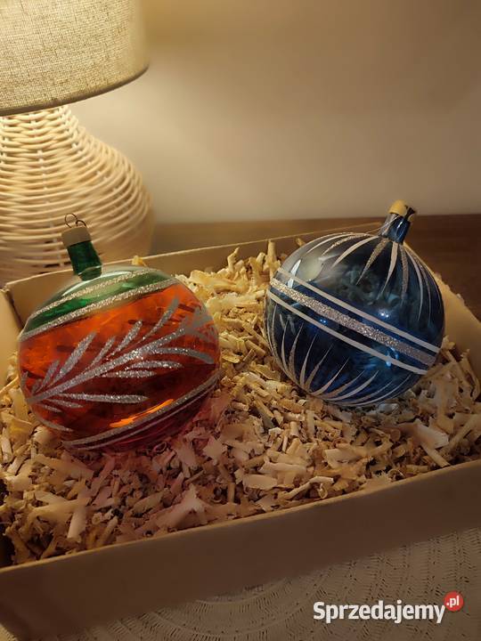 Szklane bombki choinkowe ozdoby świąteczne Częstochowa