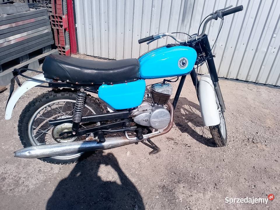 WSK 125 PRL motocykl simson Listomie