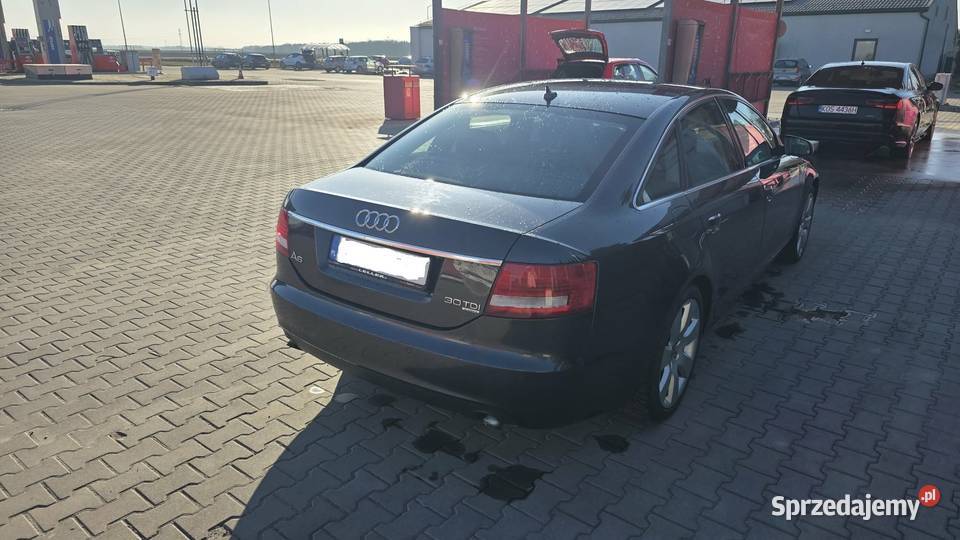 Audi A6 C6 30TDI 233 Quattro ASB 2008r manual skórzana tapicerka Przeciszów