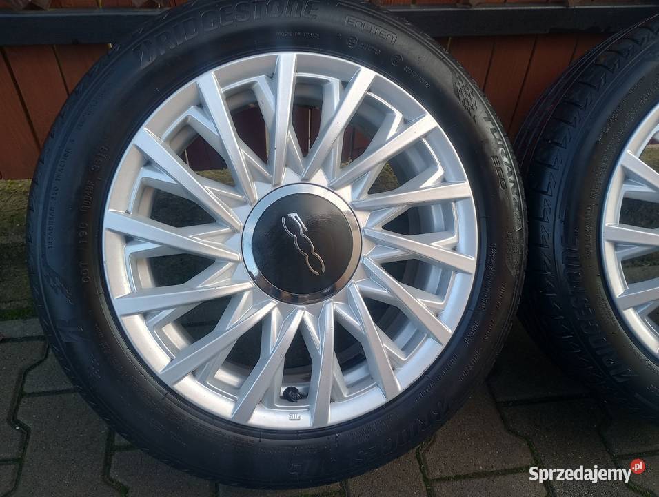 Alufelgi Fiat 500 Oryginalne 15 4x98 Doblo Fiat OE Włocławek
