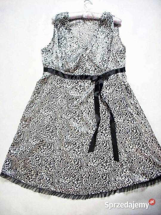 Sukienka satynowa urocza 44 46 Nowy Sącz