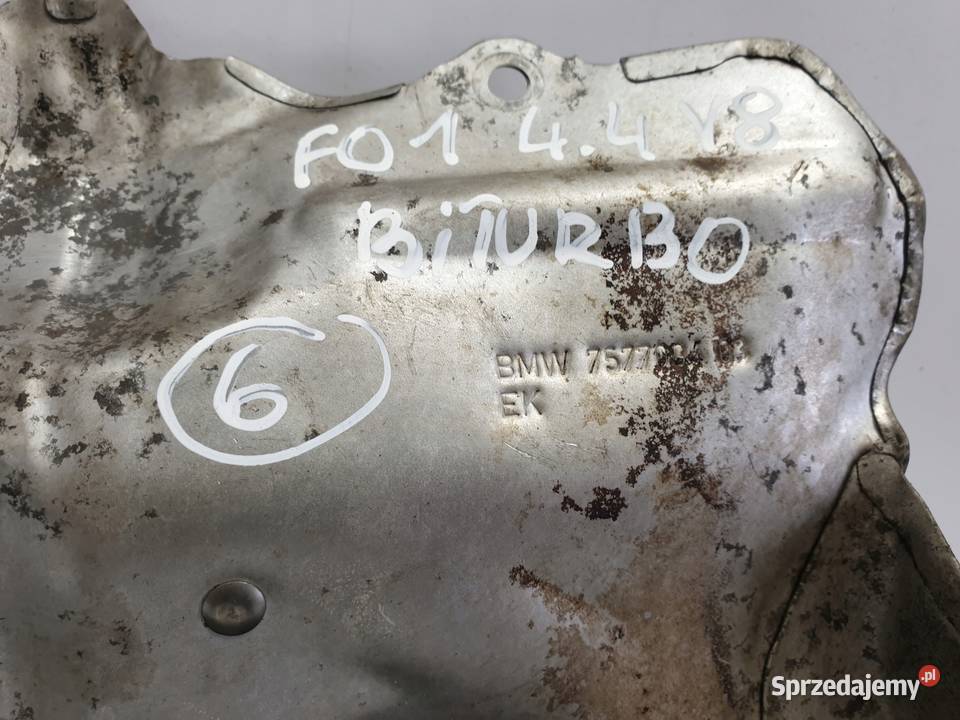 BMW F01 F02 750 i 44 V8 OSŁONA TERMICZNA 7577004 osobowe Chełm