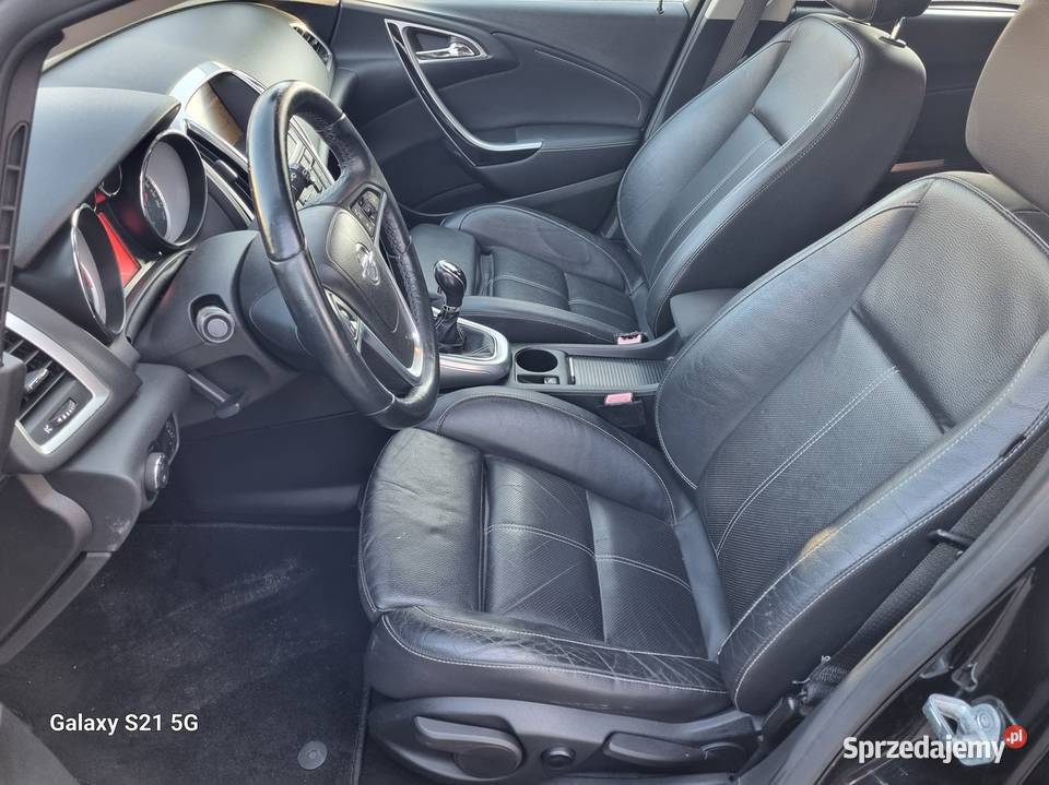 Opel Astra J 16 TURBO 180 skóra nawigacja Płońsk