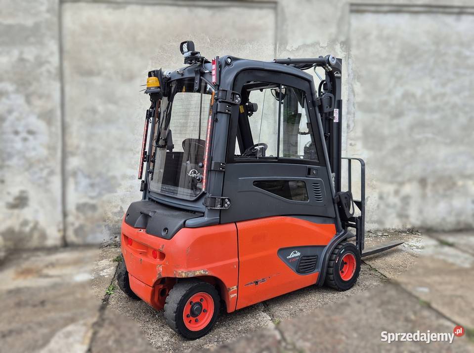 Linde E20 wolny skok KABINA wózek widłowy
