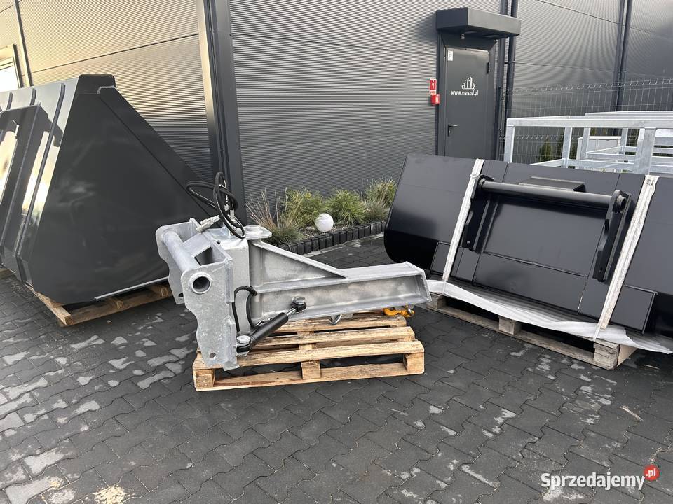Żuraw z obrotnicą manitou bobcat jcb obrotnica Wieluń