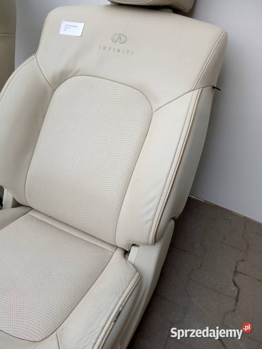 FOTEL LEWY PRAWY PRZÓD KIEROWCY INFINITI QX80 fotele, kanapy Nowy Tomyśl