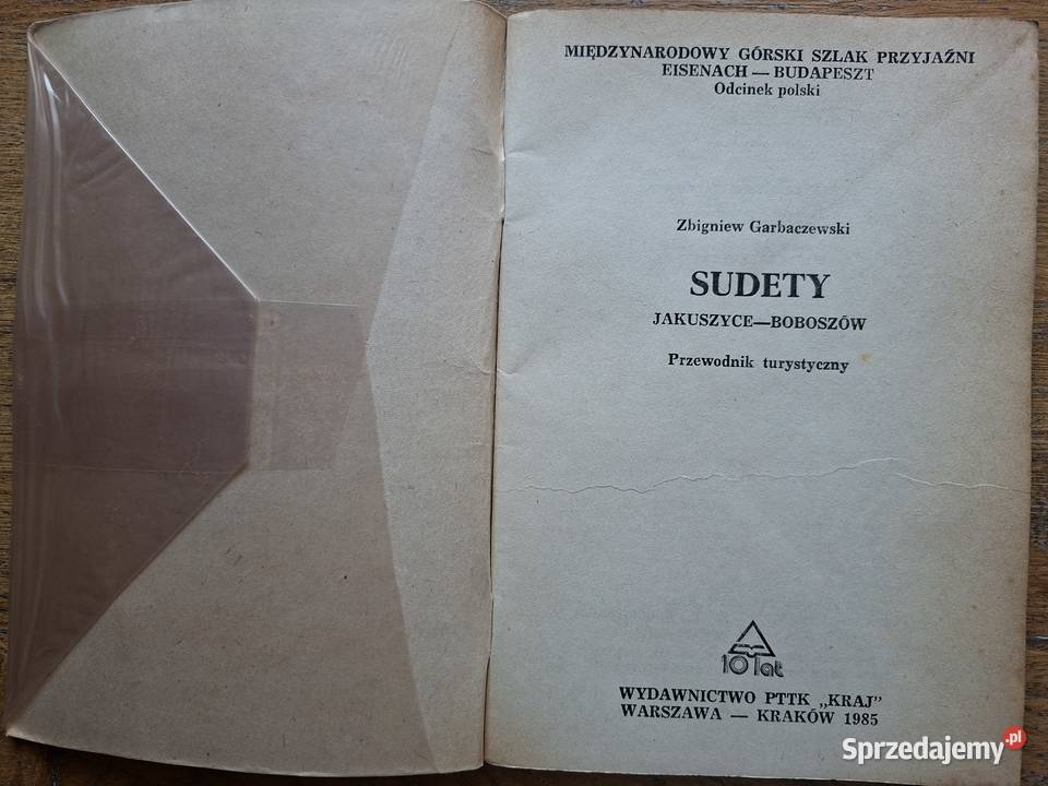 Sudety Jakuszyce Boboszów Z Garbaczewski Mapy i przewodniki Kraków