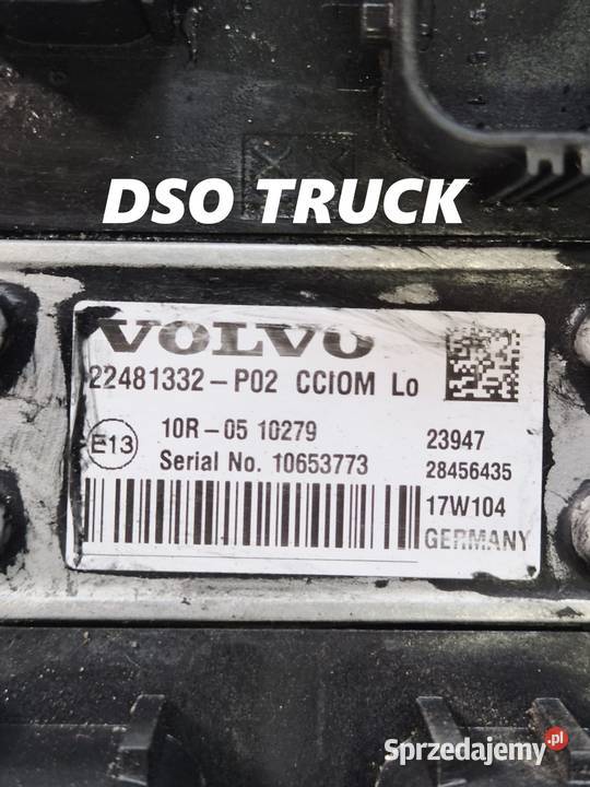 22481332 MODUL KASETA STEROWNIK CCIOM VOLVO FH 4 świętokrzyskie Zawichost