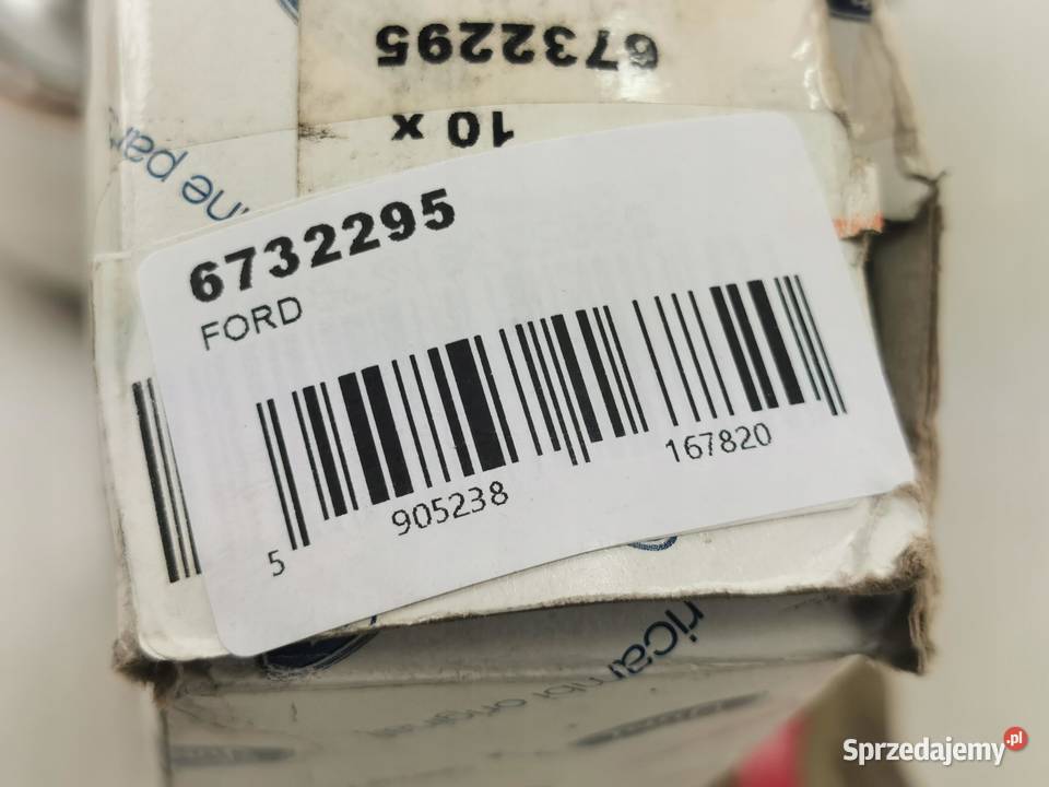 ZESTAW ŚRUB GŁOWICY 10 FORD FIESTA 2002 NOWY osobowe