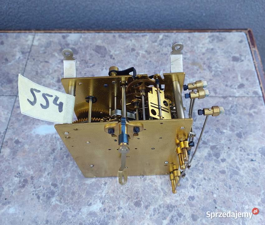 554 Mechanizm zegara łańcuchowy Junghans W748 Tczew