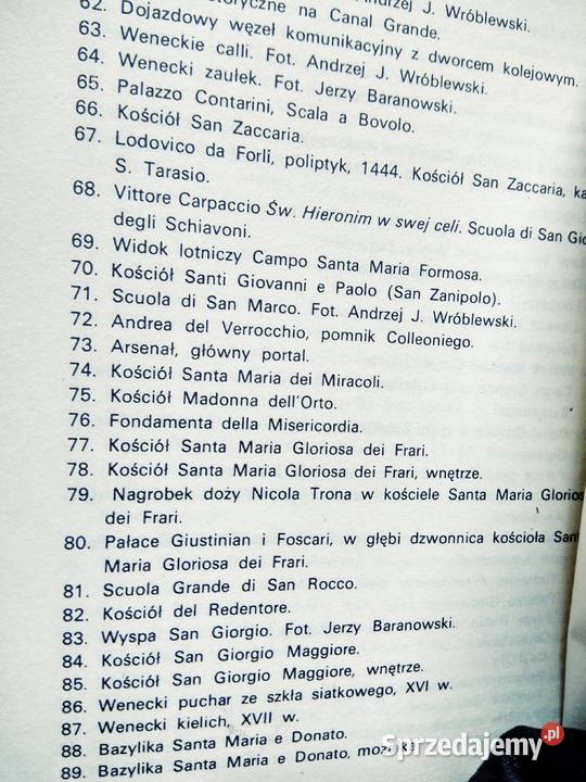 Wenecja album outlet książki używane